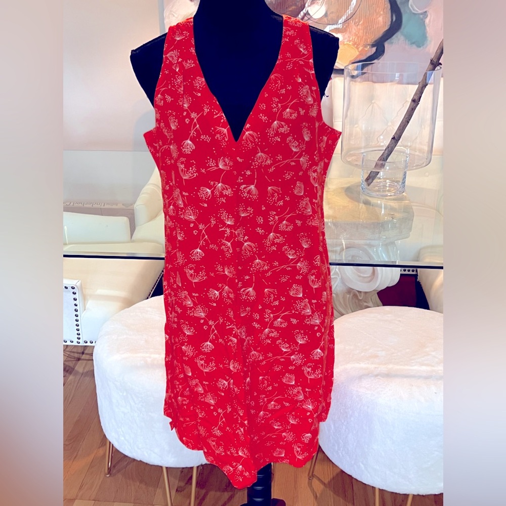 2/$15 … Orange/red mini sundress, NEW with tags, size L